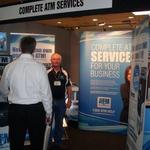 complete atm services trade show stand